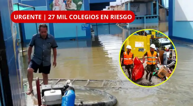 Cerca de la mitad de colegios públicos del país se encuentra en situación de vulnerabilidad.