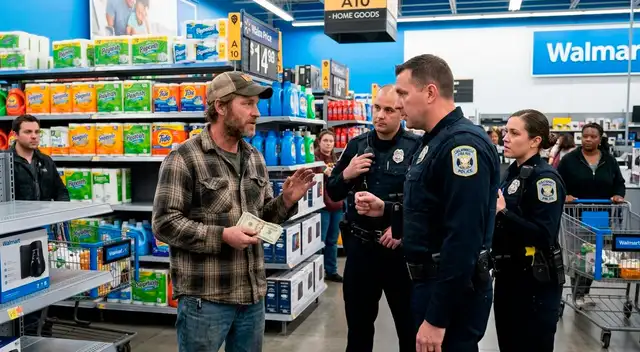Hombre recogió $30 sin querer de un Walmart y terminó siendo PERSEGUIDO por la policía. Hombre recogió $30 sin querer de un Walmart y terminó siendo PERSEGUIDO por la policía.