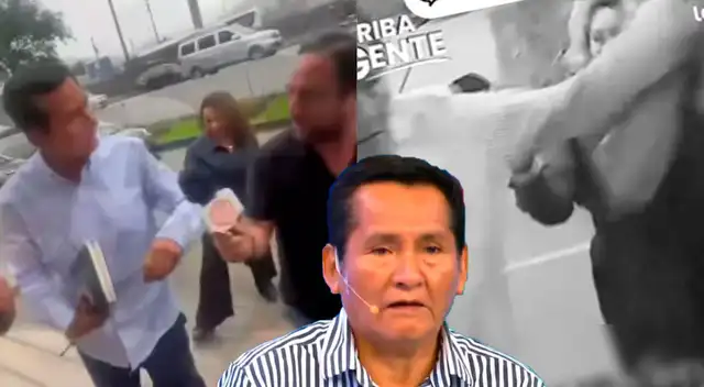 Óscar Custodio, dueño de 'La Bella Luz', PIERDE LOS PAPELES y se va a LAS MANOS con reporteros en Ministerio Público