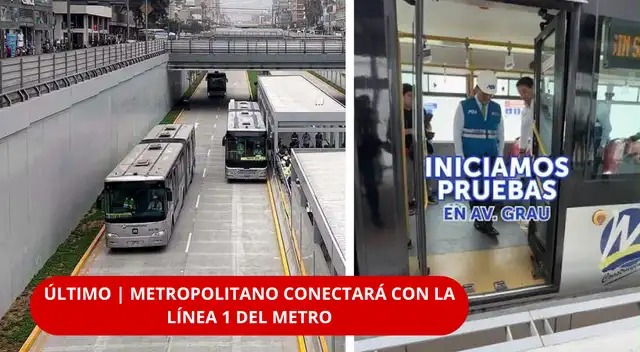 El Metropolitano ampliará su recorrido hasta la Vía Expresa Grau y permitirá una conexión más directa con la Línea 1 del Metro de Lima desde octubre. El Metropolitano ampliará su recorrido hasta la Vía Expresa Grau y permitirá una conexión más directa con la Línea 1 del Metro de Lima desde octubre.