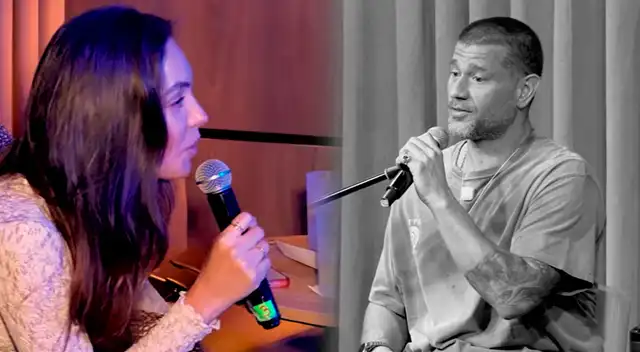 Natalie Vértiz INTERRUMPE programa de Yaco Eskenazi y lo encara en vivo por hablar de sus finanzas: "No estaría con un mantenido"