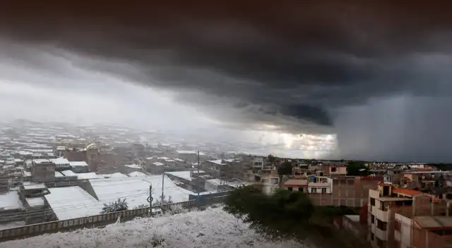 Senamhi prevé nieve, granizo y lluvia intensa en 39 provincias del Perú desde el 5 de septiembre.