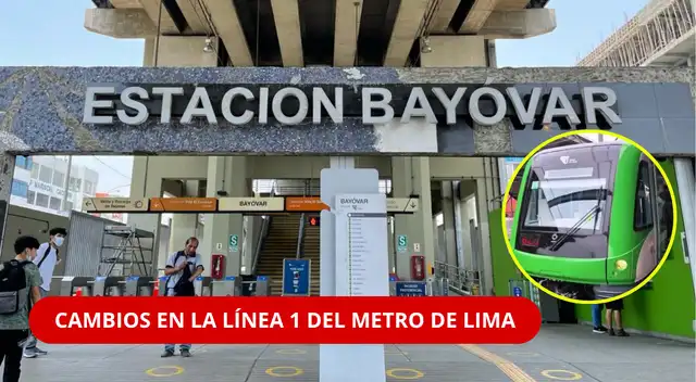 Línea 1 del Metro de Lima: horarios de setiembre 2026, frecuencias y a qué hora inicia y termina el servicio.