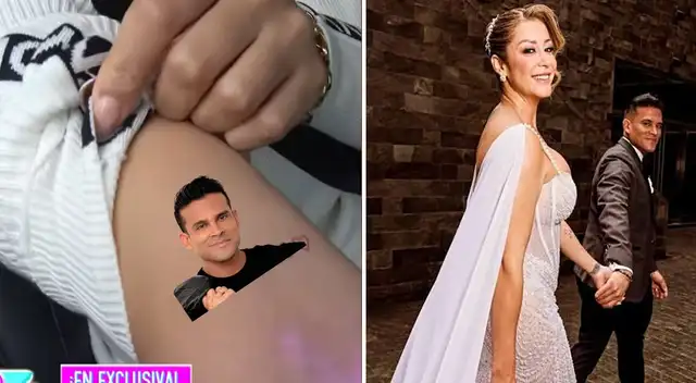 Karla Tarazona se hace TATÚAJE en honor a Christian Domínguez y el amor después de su boda