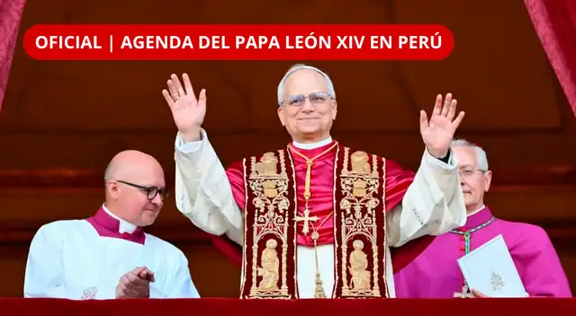 El 15 de septiembre se conocerá la agenda del papa León XIV en Perú.