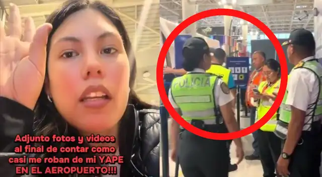 Aeropuerto Jorge Chávez: Trabajador aprovechó REVISIÓN DE PASAJE para YAPEARSE S/300 del celular de pasajera. Aeropuerto Jorge Chávez: Trabajador aprovechó REVISIÓN DE PASAJE para YAPEARSE S/300 del celular de pasajera.