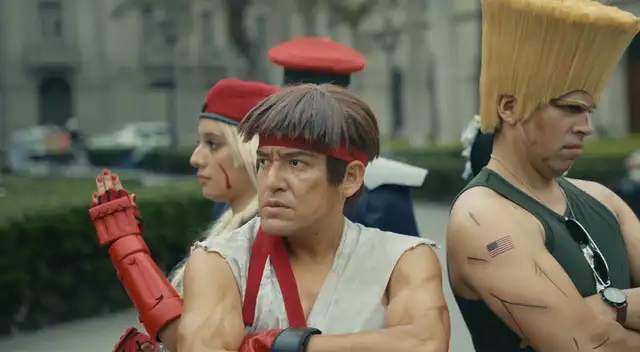 Cosplayers peruanos de Street Fighter rinde homenaje