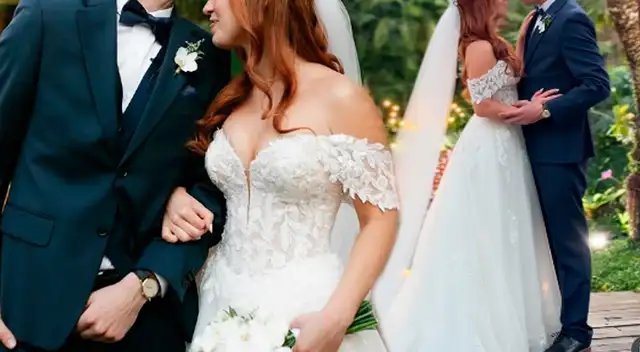 Influencer comparte detalles de su boda.