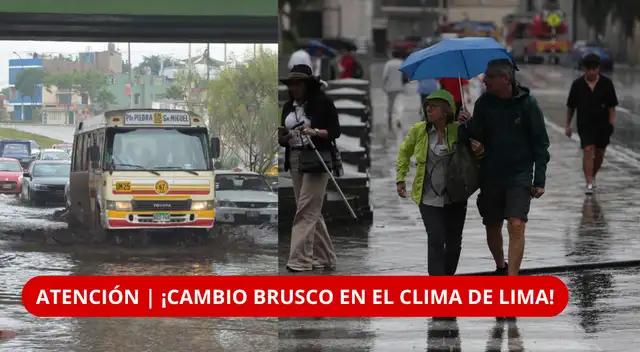 Senamhi advierte lloviznas y neblina en la costa.