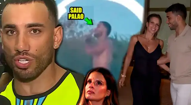Said Palao reacciona en medio de críticas en pleno cumpleaños de Alejandra Baigorria Said Palao reacciona en medio de críticas en pleno cumpleaños de Alejandra Baigorria