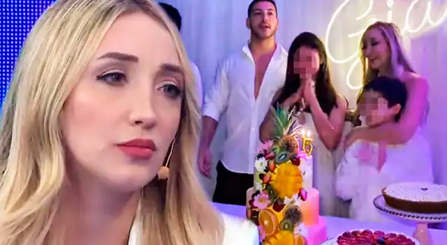 Romina Gachoy se pronuncia sobre cumpleaños de hija de Angie Jibaja. Romina Gachoy se pronuncia sobre cumpleaños de hija de Angie Jibaja.