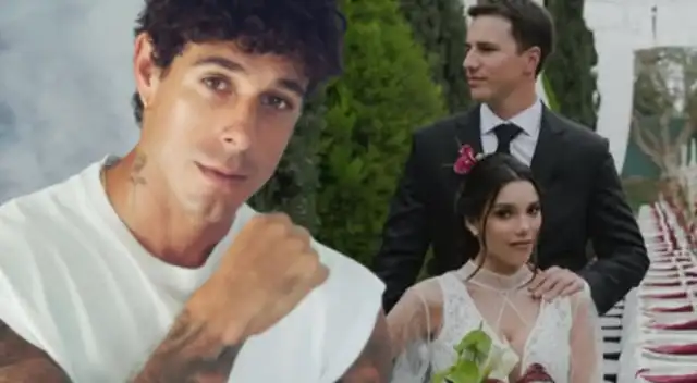 Hugo García se pronuncia sobre el 'Sé feliz' que le dedicó a Mafer Neyra.