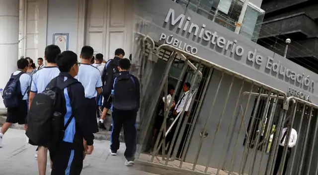 Minedu anuncia intervención en 8 mil colegios de 5 regiones del Perú ante el fenómeno El Niño.