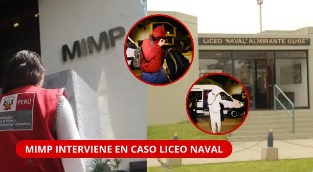 MIMP brinda apoyo psicológico y legal a adolescente por caso que involucra a ocho escolares del Liceo Naval.