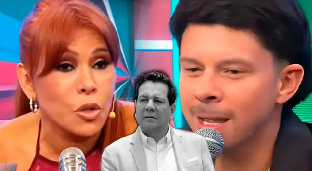 Magaly Medina impacta a Magaly Medina con preguntas.