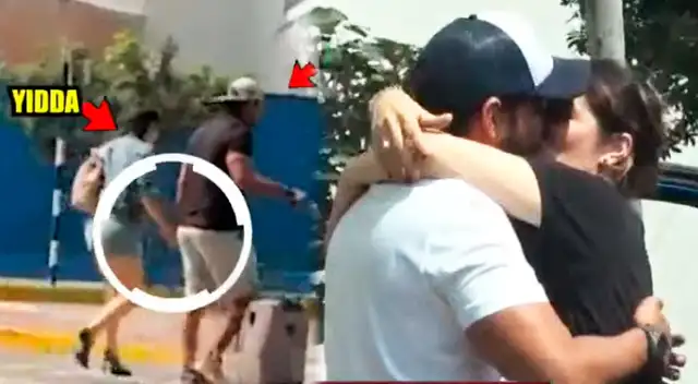 Yiddá Eslava se luce cariñosa con su nuevo galán.