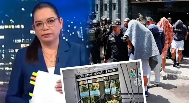 Milagros Leiva expone en vivo las primeras declaraciones de los presuntos agresores de joven del Liceo Naval: "Están mintiendo" Milagros Leiva expone en vivo las primeras declaraciones de los presuntos agresores de joven del Liceo Naval: "Están mintiendo"