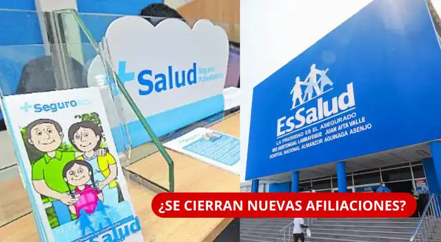 ¡ALERTA PARA QUIENES BUSCAN AFILIARSE! EsSalud suspende nuevas afiliaciones al +Salud hasta diciembre de 2027. ¡ALERTA PARA QUIENES BUSCAN AFILIARSE! EsSalud suspende nuevas afiliaciones al +Salud hasta diciembre de 2027.