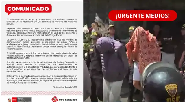 Gobierno pide proteger identidad de víctima del Liceo Naval: advierte posibles sanciones.