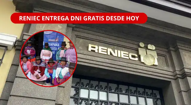¡DNI GRATIS! Revisa AQUÍ las sedes y horarios.