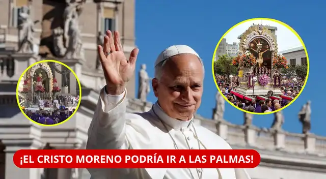 Señor de los Milagros podría estar en la misa de Las Palmas este 16 de noviembre. Señor de los Milagros podría estar en la misa de Las Palmas este 16 de noviembre.