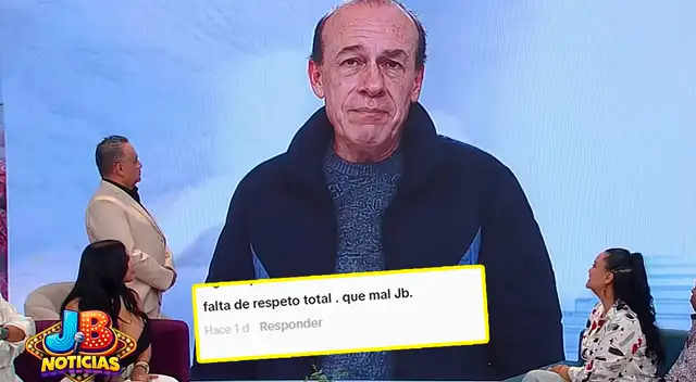 ¡NO LO PERDONAN! Usuarios ARREMETEN contra ‘JB Noticias’ por homenaje a 'Yuca' con IA: “Falta de respeto” ¡NO LO PERDONAN! Usuarios ARREMETEN contra ‘JB Noticias’ por homenaje a 'Yuca' con IA: “Falta de respeto”