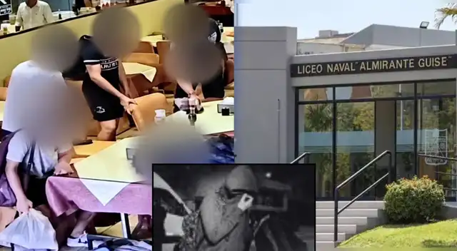 Salen a la luz imágenes y chats hacia la víctima agredida del Liceo Naval.