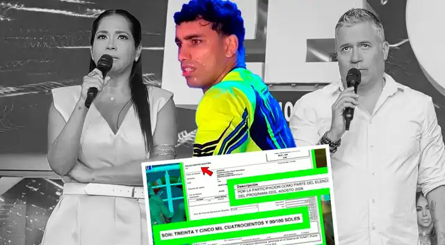 Said Palao recibe FUERTE SANCIÓN de 'Esto es guerra' por revelar sus finanzas a 'Amor y Fuego' y sueldo de 35 mil soles. Said Palao recibe FUERTE SANCIÓN de 'Esto es guerra' por revelar sus finanzas a 'Amor y Fuego' y sueldo de 35 mil soles.