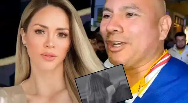 Sheyla Rojas es captada besando a su nuevo galán.