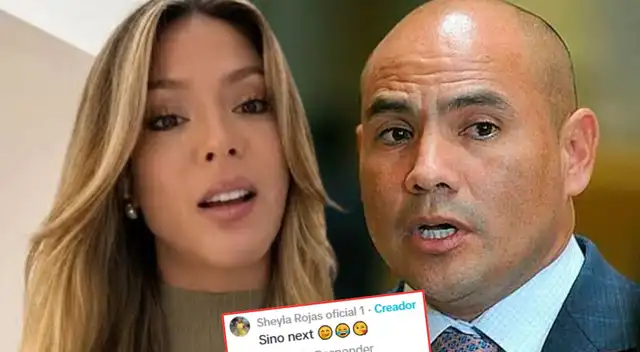 Sheyla Rojas causa furor por impensado comentario tras consejo sobre Joaquín Ramírez. Sheyla Rojas causa furor por impensado comentario tras consejo sobre Joaquín Ramírez.