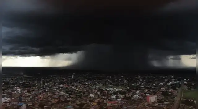 Senamhi emite ALERTA CLIMÁTICA: Lluvias fuertes, vientos extremos y descargas eléctricas desde el 26 de septiembre.