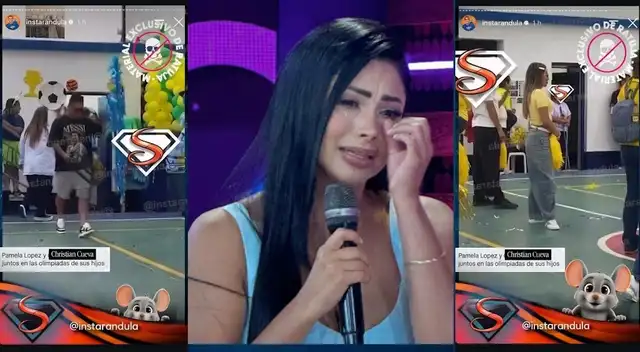¡CARA A CARA! Pamela López y Christian Cueva dejan EN SHOCK al aparece JUNTOS por primera vez tras separación
