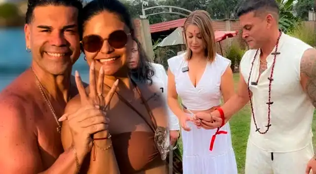 Tomate Barraza: ¿Christian Domínguez y Karla Tarazona SERÁN los padrinos de la BODA?