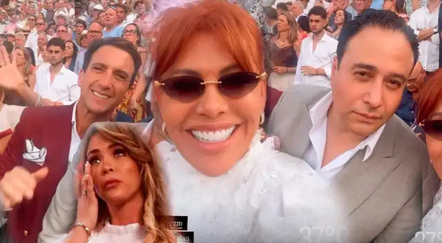 ¿QUÉ HACÍAN JUNTOS? Magaly Medina reaparece desde España junto a los ex de Sheyla Rojas ¿QUÉ HACÍAN JUNTOS? Magaly Medina reaparece desde España junto a los ex de Sheyla Rojas