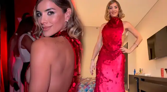 ¿SE PASÓ? Korina Rivadeneira SORPRENDE con llamativo VESTIDO y recibe DURAS CRÍTICAS: “Mejor no te pongas nada”