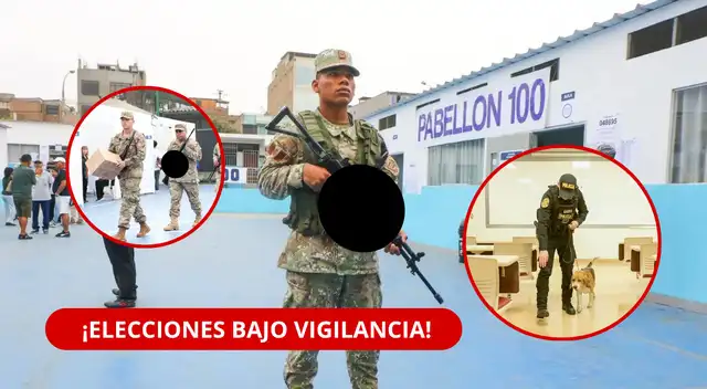¡A CUATRO DÍAS DE LAS ELECCIONES! 41 MIL MILITARES se preparan para custodiar más de 10 mil locales.