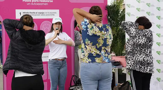 La campaña de prevención del cáncer de mama llegará a la Estación Angamos de LÍNEA 1 del Metro de Lima.