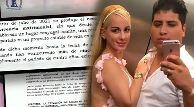 Dalia Durán deja EN SHOCK al revelar que volvió a CONVIVIR y DORMIR con John Kelvin tras demanda de divorcio: "Le hago la ropa, la comida..."