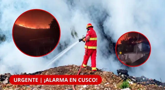 Incendio forestal en el Valle Sagrado: reportan un fallecido y dos heridos.