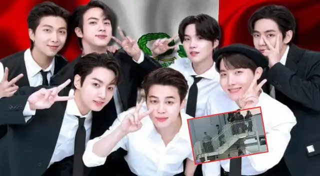 ¡BTS llega al Perú! Estas son las imágenes de su arribo.