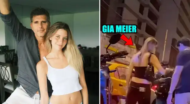 Gia Meier, hija de Christian Meier y Marisol Aguirre, fue ‘AMPAYADA’ EBRIA en compañía de un desconocido joven