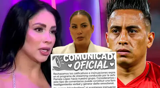 Pamela Franco y Christian Cueva ESTALLAN en comunicado y hacen GRAVE denuncia contra Pamela López: "Hostigamiento verbal y daño emocional" Pamela Franco y Christian Cueva ESTALLAN en comunicado y hacen GRAVE denuncia contra Pamela López: "Hostigamiento verbal y daño emocional"