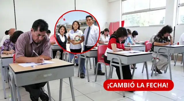 Ascenso docente 2026: Minedu cambia la fecha del examen al 8 de noviembre y anuncia cuándo saldrán los locales. Ascenso docente 2026: Minedu cambia la fecha del examen al 8 de noviembre y anuncia cuándo saldrán los locales.