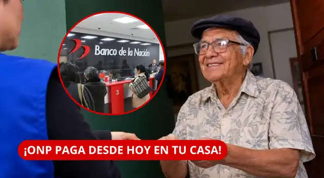 ONP inicia pago de pensiones a domicilio este 15 de octubre: cronograma por distritos de Lima.
