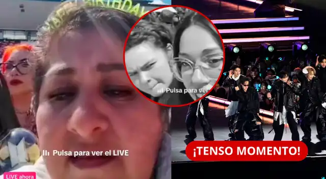 BTS en Chile: madre peruana denuncia presunto maltrato durante prueba de sonido. BTS en Chile: madre peruana denuncia presunto maltrato durante prueba de sonido.