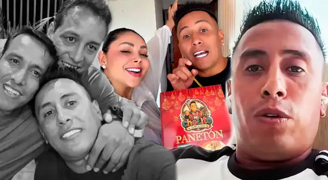 Christian Cueva habla de polémica por deuda sobre panetones.