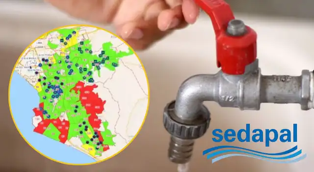 Sedapal confirma corte de agua de hasta por 12 horas en Lima este 17 de octubre: revisa los distritos aquí.