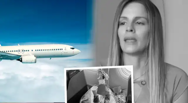 Avión de Alejandra Baigorria sufre FALLAS TÉCNICAS y rubia expone MOMENTOS DE TERROR en pleno vuelo a Brasil: "El susto de mi vida"