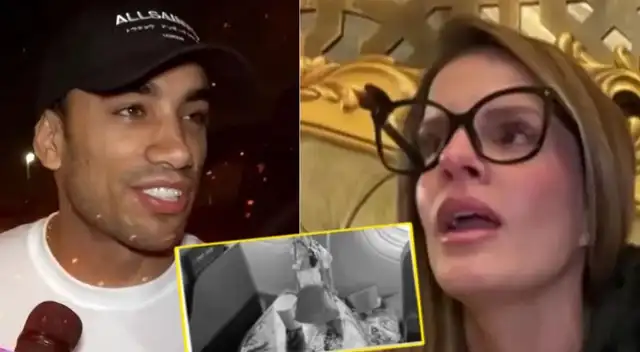 Said Palao tiene INESPERADA reacción tras el ATERRADOR incidente que vivió Alejandra Baigorria en pleno VUELO: “Paquete completo” Said Palao tiene INESPERADA reacción tras el ATERRADOR incidente que vivió Alejandra Baigorria en pleno VUELO: “Paquete completo”