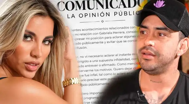 Diego Chávarri es acusado de presunta agresión física hacia Gabriela Herrera y él SE PRONUNCIA en comunicado: "Pido..."